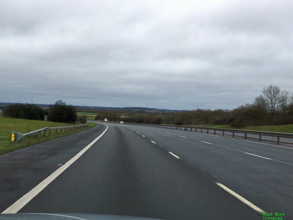 M40 Motorway northwest of London