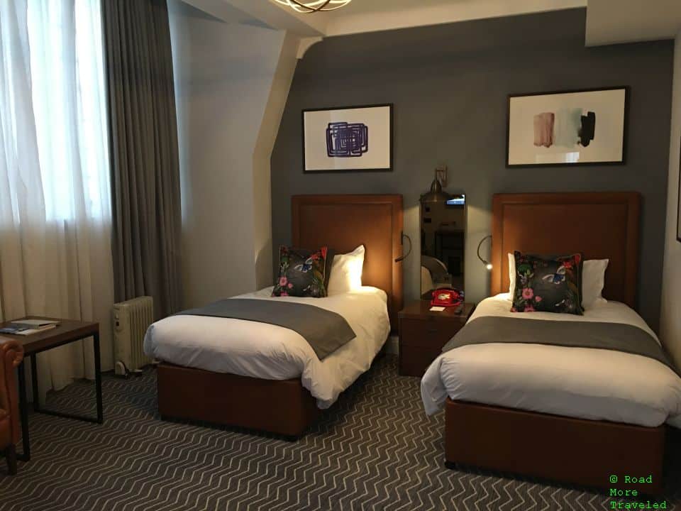 Kimpton Clocktower Hotel Manchester - two single beds room